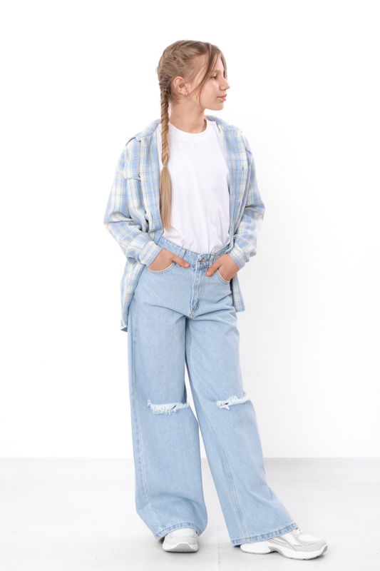 Джинси для дівчинки (підліткові)